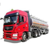 Dongfeng Aluminum Alloy Semi-Trailer Oil Fuel Tank Truck